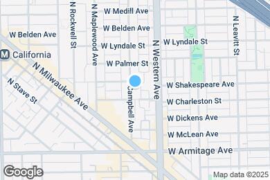 Map image of the property - 2113 N Campbell Ave