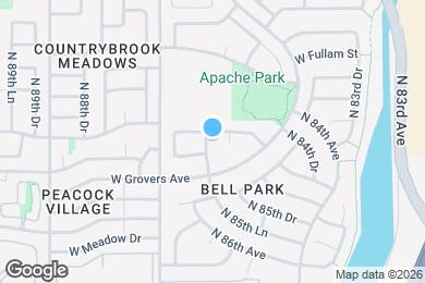 Map image of the property - 17877 N 85th Ln