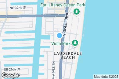 Map image of the property - 2841 N Ocean Blvd