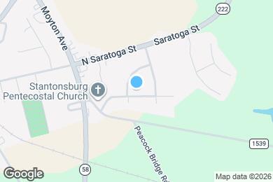 Map image of the property - 603 Hemphill St