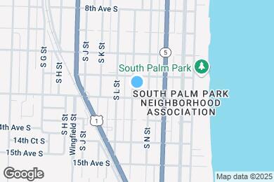 Map image of the property - 1124 S M St
