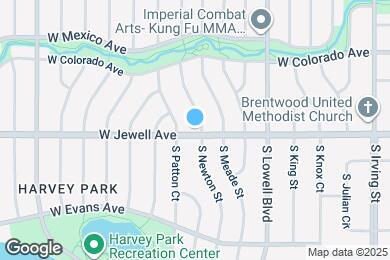 Map image of the property - 1893 S Newton St