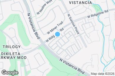 Map image of the property - 12541 W Hummingbird Terrace