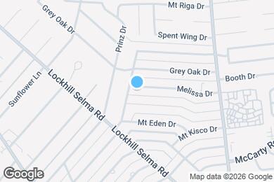 Map image of the property - 1118 Melissa Dr