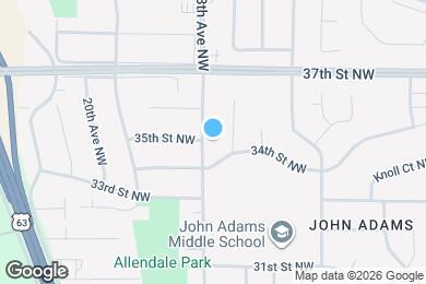Map image of the property - 3420 18th Ave NW