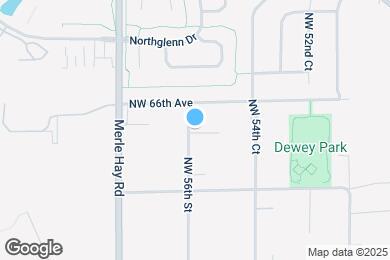 Map image of the property - 6585 NW 56th St