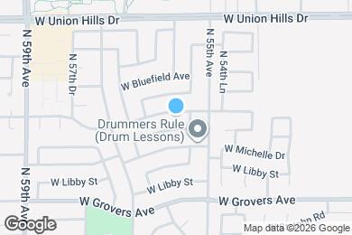 Map image of the property - 5537 W Michigan Ave