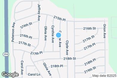 Map image of the property - 21648 Gailine Ave