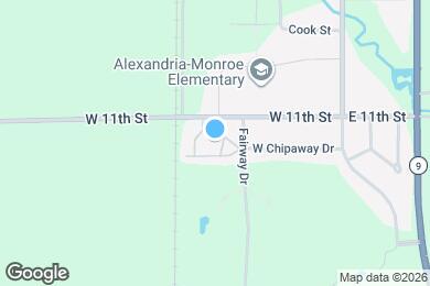 Map image of the property - 413 W 11th St