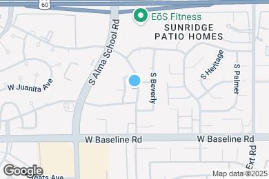 Map image of the property - 1842 S Emerson