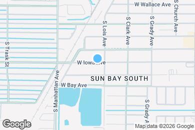 Map image of the property - 4206 W Iowa Ave