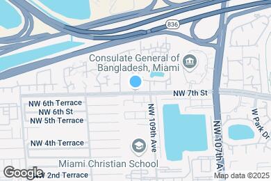 Map image of the property - 11001 NW 7th St