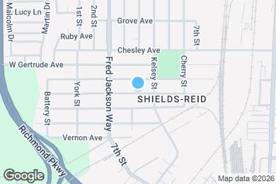 Map image of the property - 437 Duboce Ave