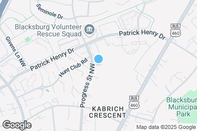 Map image of the property - 1207 University Ter