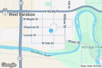 Map image of the property - 300 Locust St