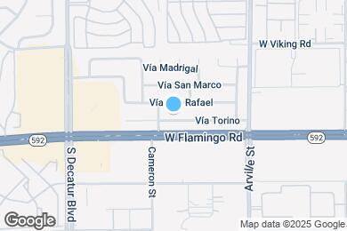 Map image of the property - 4594 Vía Torino