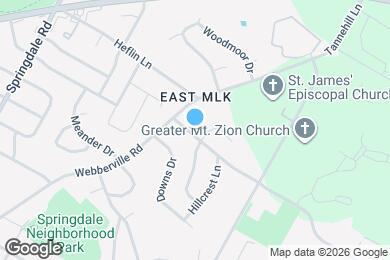 Map image of the property - 5300 Samuel Huston Ave