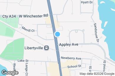 Map image of the property - 820 N Milwaukee Ave