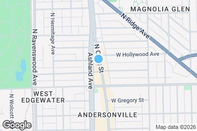 Map image of the property - 5644 N Clark St