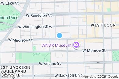 Map image of the property - 1225 W Madison St
