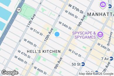 Map image of the property - West 52nd Street