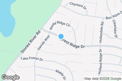 Map image of the property - 494 Forest Ridge Dr