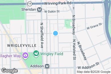 Map image of the property - 3754 N Fremont St