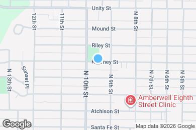 Map image of the property - 924 Kearney St