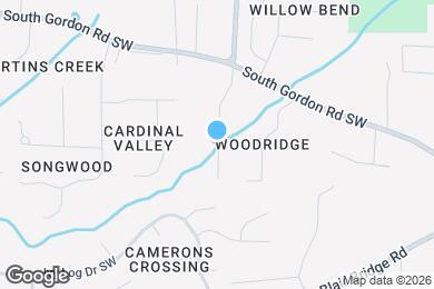 Map image of the property - 6612 Crossing Creek Point