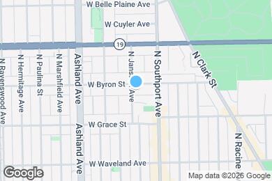 Map image of the property - 3853 N Janssen Ave