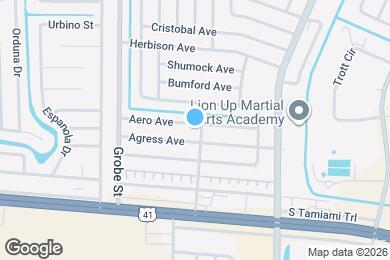 Map image of the property - 8405 Aero Ave