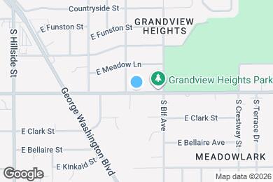 Map image of the property - 3808 E Mount Vernon St
