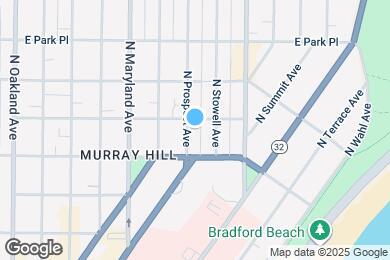 Map image of the property - 2534 N Prospect Ave