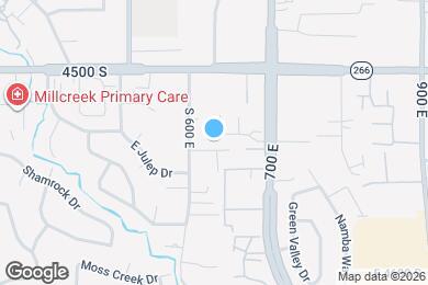 Map image of the property - 647 E Quail Trl Ln