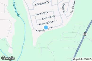 Map image of the property - 447 Averasboro Dr