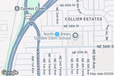 Map image of the property - 240 NE 57th St