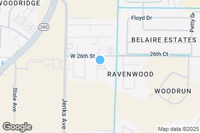 Map image of the property - Lynn Haven Cove Apartments