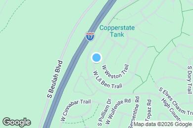 Map image of the property - 1017 W Lil Ben Trl