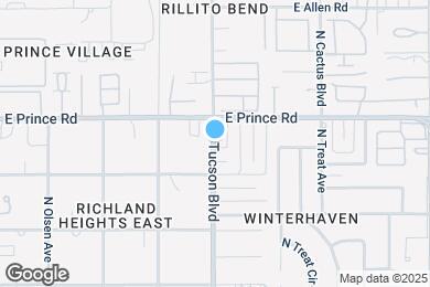 Map image of the property - 3530 N Tucson Blvd