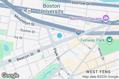 Map image of the property - 862 Beacon St