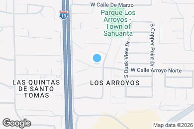 Map image of the property - 856 W Calle Arroyo Norte