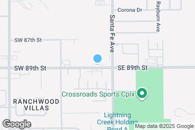Map image of the property - 25 SW 89th St