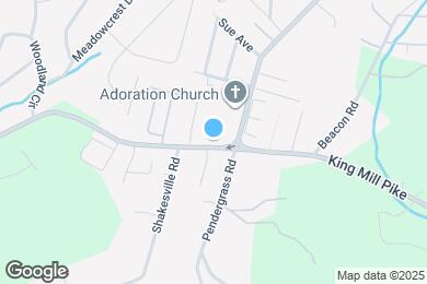 Map image of the property - 1352 King Mill Pike