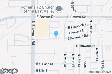 Map image of the property - 9318 E Fairfield St