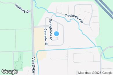Map image of the property - 11963 Springbrook Ct