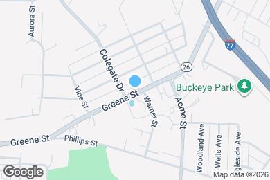 Map image of the property - 1013 Greene St