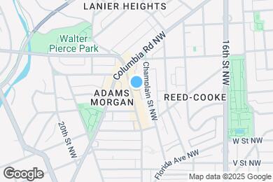Map image of the property - 2441 18th St NW