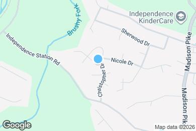 Map image of the property - 5143 Christopher Dr