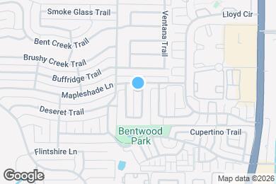 Map image of the property - 18731 Thorntree Ln