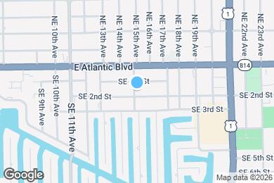 Map image of the property - 160 SE 15th Ave